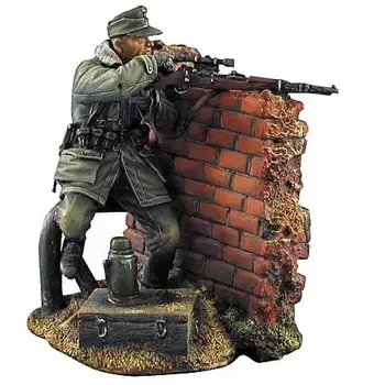 1/35 Mastelis vokiečių Bunkerius Snaiperis Miniatiūros II Pasaulinio Karo Unpainted Dervos Modelio Rinkinio Pav Nemokamas Pristatymas