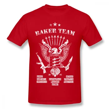 Rambo - Baker Komanda Anime Drabužių Dizaino Pirmą Kraujo Rambo Veiksmo Filmas Medvilnės Vyrų T-Shirt