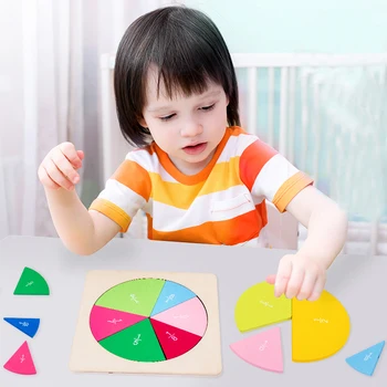 Ikimokyklinio Apskrito Matematikos Frakcijos Valdybos Skyriaus Mokymo priemonių Montessori Ugdymo Matematikos Žaislas Vaikams Mokymosi įrankis, Žaislas