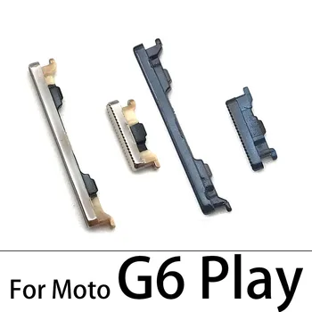 20PCS Power On Off Tūris Šoninis Mygtukas Flex Kabelis Motorola Moto G G4, G6 Žaisti G4 G5 G5S G6 Plius atsarginės Dalys