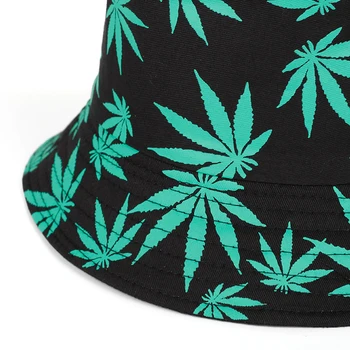 Aukštos kokybės korėjos versija, naujas Klevo lapų spausdinimo flat top hat mados lauko, laisvalaikio kepurės mados hip-hop kepurės gorres