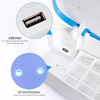 Sterilizer UV Box Nagų Įrankiai, Priedai Dezinfekavimo Sterilizer USB Nagų Dailės Įranga, Mašinos, Profesionalios Manikiūro Įrankis