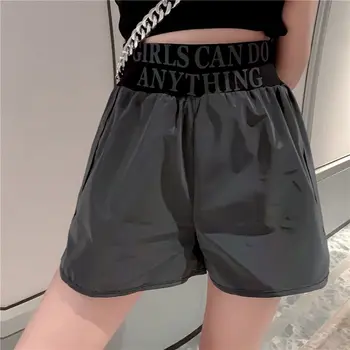 NiceMix atspindintis viršūnes tees laiškas trumpas kelnes dviejų dalių rinkinys moterims streetwear moteriški drabužiai preppy vasaros atitikimo rinkiniai