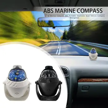 Nešiojamų LC760 Jūrų Jūrų Kompasą, ABS Elektroninių Valtis Transporto priemonės, Lauko Kompasas Navigacijos Lauko Automobilių Reikmenys