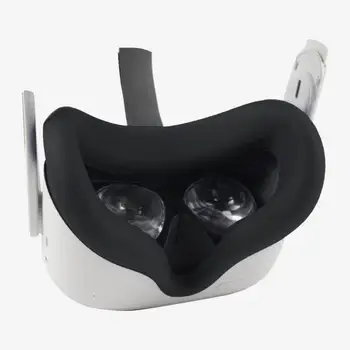 Minkšta Silikoninė Akių Kaukė Padengti Oculus Quest 2 VR Akiniai, Unisex Kovos su prakaito Šviesos Blokavimas Akių danga Padas Oculus Quest2 Vr