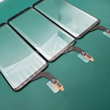 Telefonu, Jutiklinis Ekranas Priekinės Stiklo plokštės Samsung S8 plius G955 LCD skaitmeninis keitiklis TP Laminavimo Remontas