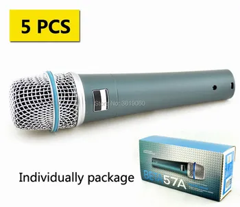Nemokamas pristatymas, 5 vnt nuolaida kaina didmenine 57A BETA57 dinamišką cardioid būgnų muzikos mikrofonas