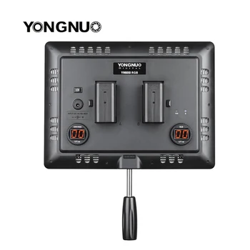 YONGNUO YN600 RGB LED Vaizdo/ Foto su Reguliuojamu Šviesos Spalvos Temperatūra 3200K-5500K už Fotoaparatus, Belaidžio 