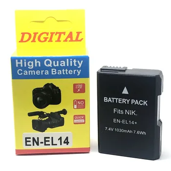 LT-EL14a ENEL14a LT EL14 Akumuliatorius Skirtas Nikon D3100 D3200 D3300 D3400 D5100 D5200 D5300 DF D5500 D5600 P7000 P7100 P7700 P7800