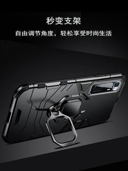 Už Xiaomi Mi Ultra 10 Atveju Sunku Su Stovu Šarvai Žiedas atsparus smūgiams apsauginis galinis Dangtelis Atveju xiaomi mi10 ultra 10ultra shell