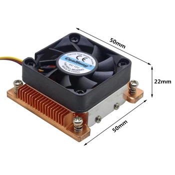 1U serverio CPU aušintuvo aušinimo ventiliatorius Vario HeatSink Intel Pentium M PGA 478 BGA 479 Pramonės kompiuterio Aktyvus aušinimas