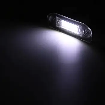 2vnt LED Skaičius Licenciją Plokštelės Šviesos Volvo S80 XC90 S40 V60 XC60 S60 C70 V50 V70 XC70
