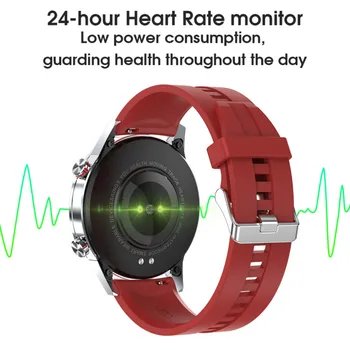 L16 Smart Watch Vyrų EKG PPG IP68 Vandeniui Kelis Sporto Režimą, Širdies ritmo Orų Prognozė 