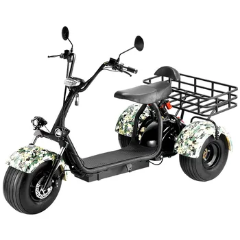 3 ratų Adualt Elektrinis Triratis Naujo Dizaino Su Takeaway Lentynos Pagyvenusių žmonių Mobilumo Motoroleris