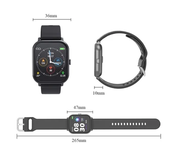 MKS5 Smart Watch Veiklos Fitneso Pedometer Sveikatos Širdies ritmo Miego Tracker ip67 atsparus Vandeniui Sporto žiūrėti Vyrams, Moterims smartwatch