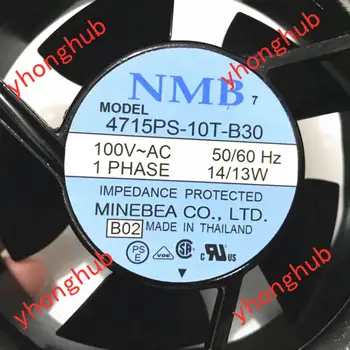 NMB-MAT 4715PS-10T-B30 B02 AC 100V 120x120x38mm Serverio Aušinimo Ventiliatorius