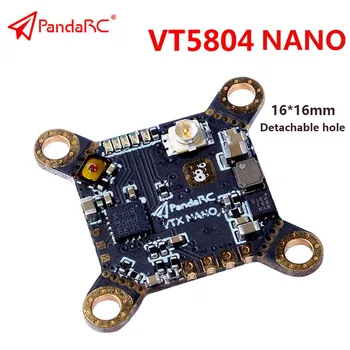 PandaRC VT5804 Nano Vaizdo Siųstuvas 5.8 G 48CH 0mW/25mW/50mW/ 100mW /200mW/400mW Perjungiamos OSD Reguliuojamas UFL VTX