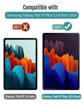Tablet Case for Samsung Galaxy Tab S7 Plius 