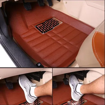 Universalus automobilių grindų kilimėlis Hyundai solaris 2 automobilių kilimėliai
