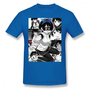 Nauja Vasaros Ruka Sarashina T-Shirt Medvilnės Išsinuomoti Draugei Kazuya Chizuru Mizuhara Anime Ofertas Vyrų Marškinėlius