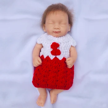 OtardDoll 10 colių Reborn baby doll 25cm Visas Silikono lėlės Reborn tikroviška Bonecas Mielas žaislas, skirtas Gimtadienio Dovana
