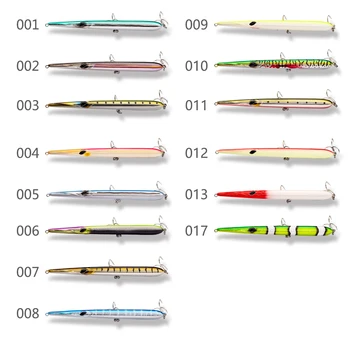 Hunthouse stylo 210 pieštuku adata žvejybos masalas plaukiojantieji šulinių suvilioti 16cm 18cm/24g 205mm 31/36g ilgai liejimo stickbaits LW118