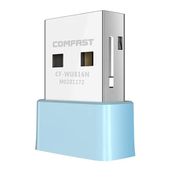 Mini USB WiFi Adapteris 150Mbps Wi-Fi Adapterį, KOMPIUTERIO USB Ethernet Belaidžio Dongle 2dbi Antenna 2.4 G Tinklo plokštė Wi Fi Imtuvas