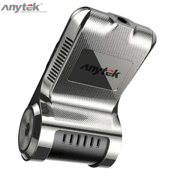 Anytek X28 Automobilių DVR Kamera, Vaizdo įrašymo 1080P FHD 1G DDR WiFi ADAS G-sensorius Automobilių Brūkšnys Kameros Elektronika Support 32G TF Kortelė