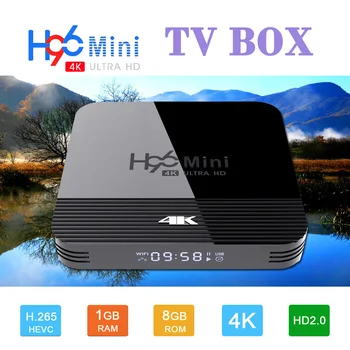 H96 mini Android 9.0 Smart tv box 1GB 8GB RK3228 smart tv box 