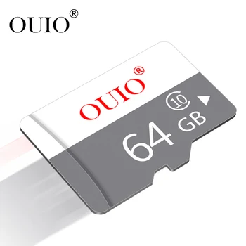 OUIO Mikro SD Kortelės Atminties Kortelę 64GB 32GB 16GB 128 GB Didelės Spartos 