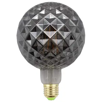 Derliaus Lemputes, Led Edisonas, Kaitinamosios Lemputės 4W Dūmų Stiklo 220/240V E27 Kristalų Dekoratyvinės Šviesos Lemputės (G125 Crystal)