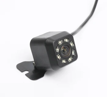 HD Automobilio galinio vaizdo Kamera LED Naktinio matymo Grįžtamieji automobilių Stovėjimo aikštelė Vandeniui vaizdo Kamera