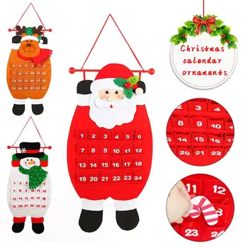 PASIDARYK pats Jaučiau, Kalėdų Eglutė Atgalinės atskaitos Advento Kalendorius Kalėdinė Dekoracija Kalėdų Ornamentu Dovana Vaikams Saugaus Bekvapis