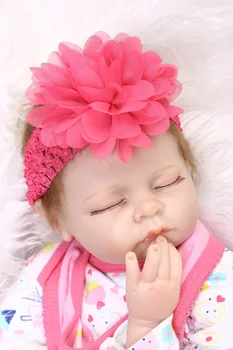 Nemokamas pristatymas karšto pardavimo tikroviška reborn baby doll uždaryti akis cant atidaryti naujagimiui mados lėlės