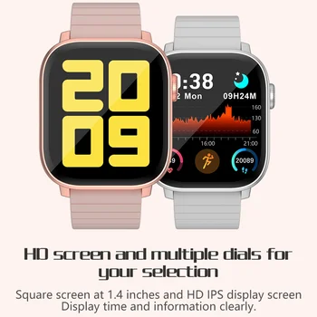 HM1 Slide-raktas knobe Smart Watch Vyrai Moterys jutiklinių Fitness Tracker Širdies ritmo Monitorius Smartwatch Laikrodžiai GTS už Xiaomi 