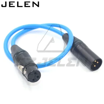 NEUTRIK 3-pin XLR male 3-pin XLR moteris, Kamera, audio kabelis-prailgintojas, CANARE XLR 3-pin audio kabelis