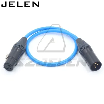 NEUTRIK 3-pin XLR male 3-pin XLR moteris, Kamera, audio kabelis-prailgintojas, CANARE XLR 3-pin audio kabelis