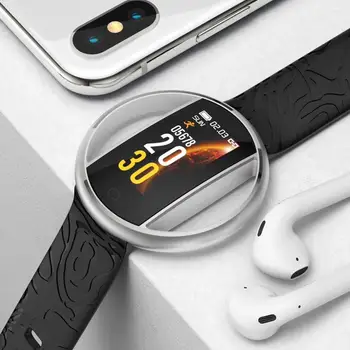 LIGE Naujas Moterų Smart Watch Vyrų IP68 Vandeniui Sport Fitness tracker Daugiafunkcinis LED Spalvos Touch Smartwatch Montre homm+Box