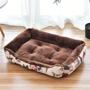 Žiemos Šiltas šunelis lova namas priešas katėms Aikštėje Sofos Antklodė už Smulkaus ir Vidutinio Šunys Mažylių lovos camas para perro hondenmand