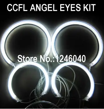 Aukštos Kokybės CCFL Angel eyes halo žiedas rinkinys, skirtas BMW E46 Compact 2000-2004 X3 E83 2000-2010 didelio ryškumo 4Colors