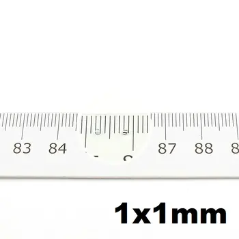 1mm Micro Magnetas Apvalus Skersmuo 1mm 0.5～5mm Aukštis 0.039