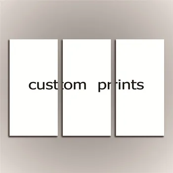 Custom spausdina nuotraukas,Šeimos Nuotraukos,Mėgstamus Vaizdo 3Pcs Neįrėminti Custom Print ant Drobės Namų Dekoro Unikali Dovana