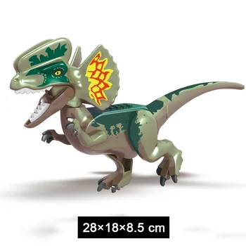Didelis Dydis Surinkti Dinozaurų Blokai paveikslėlyje Modelis Žaislai Dinozaurų Pasaulyje Pterosaurs Rex Duomenys Plytų Žaislas Vaikams, Dovana