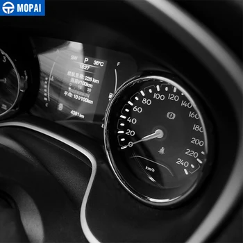 MOPAI Automobilio Salono Prietaisų skydelio Apdailos Žiedas Dangtelis Lipdukai Jeep Compass Iki 2017 Automobilių Reikmenys Stilius