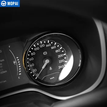 MOPAI Automobilio Salono Prietaisų skydelio Apdailos Žiedas Dangtelis Lipdukai Jeep Compass Iki 2017 Automobilių Reikmenys Stilius