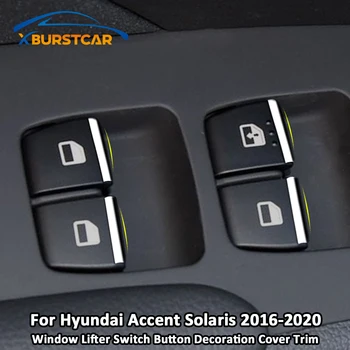 Xburstcar už Hyundai Accent Solaris 2016 - 2020 7Pcs/Set ABS Chrome 