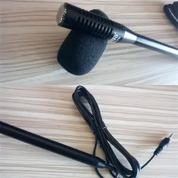 Interviu Mikrofonas Nešiojamų Kryptinis Mikrofonas Įrašymo Mic dėl mobiliųjų Telefonų Handheld Microphone 