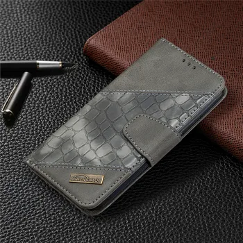 Prabangus Odinis Magnetinis Flip Case For Samsung Galaxy A01 SM-A015F 01 A21s A31 M11 A51 A41 A11 A81 A91 Piniginės Telefono Dangtelį Etui