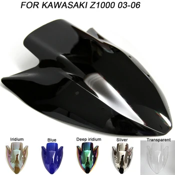 ABS priekinis Stiklas, Už Kawasaki Z1000 2003 2004 2005 2006 Motociklo priekinio, galinio Stiklo Iridium Vėjo Deflektoriai