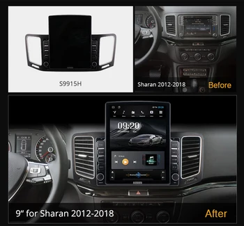 Ownice Android 10.0 Volkswagen Sharan 2012 - 2018 Automobilio Radijo Auto Multimedia Vaizdo Garso GPS 4G LTE 360 Panorama Tesla Stilius